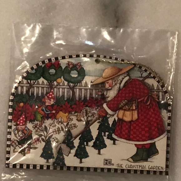 Mary Engelbreit Other - Vtg Mary Engelbreit Christmas Ornament/Gift Tag